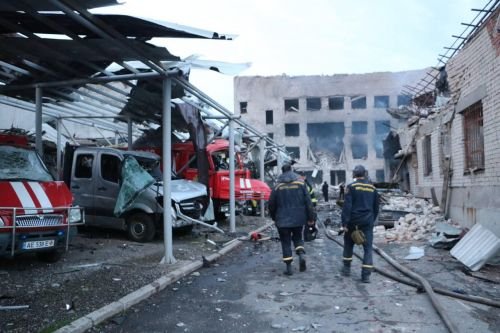 Ворог знищив пожежну частину у Дніпрі