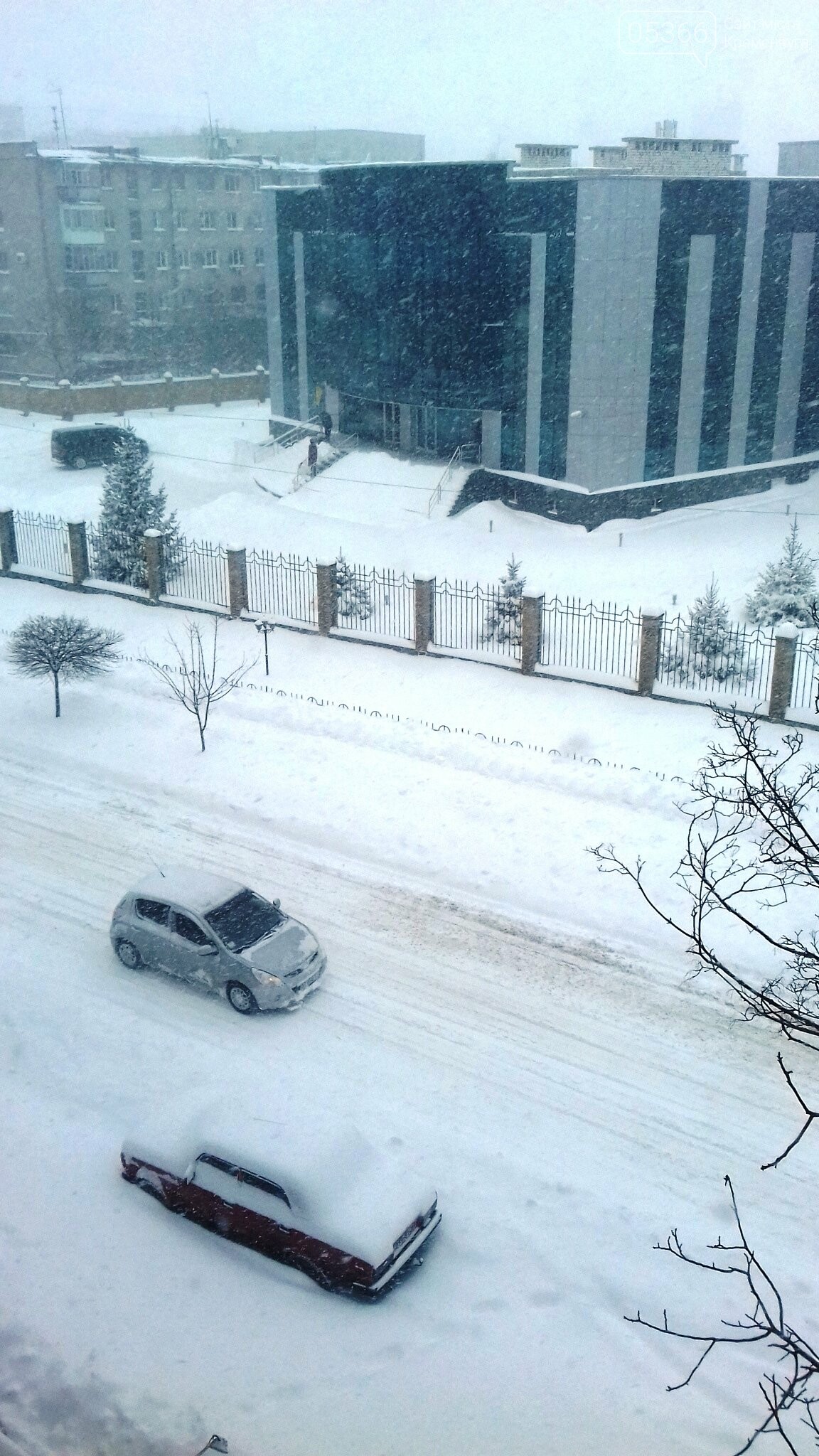 зима в Кременчуге