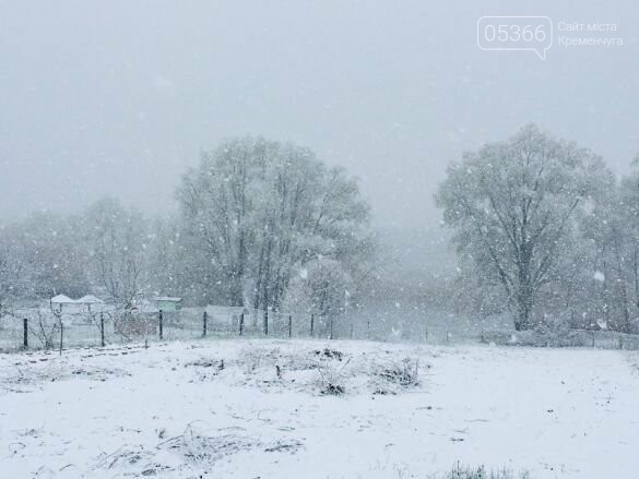 На Полтавщині сьогодні випав сніг, фото-3