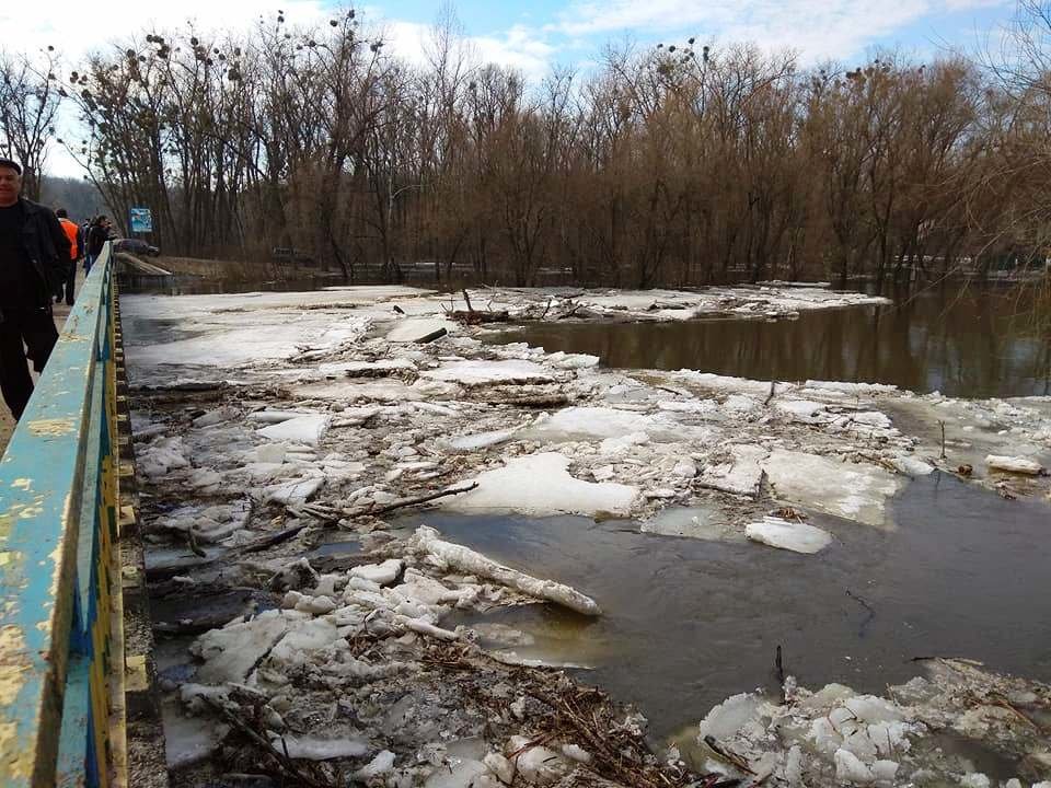 ледоход на Псле ледоход на Псле