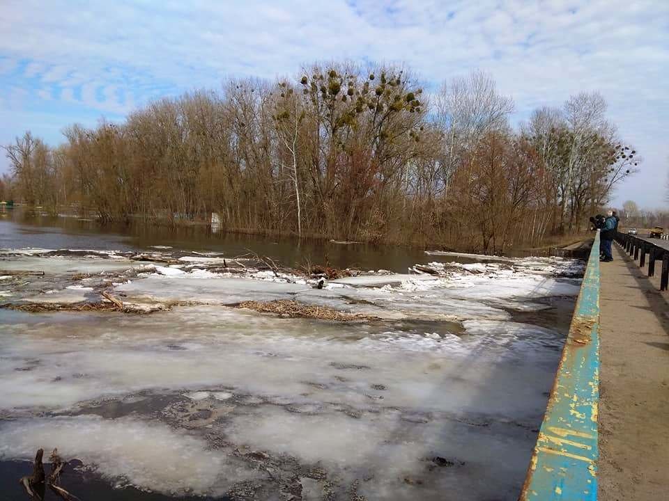 ледоход на Псле ледоход на Псле