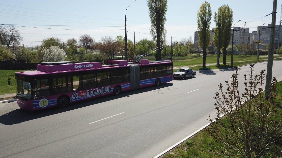 новые троллейбусы Кременчуга