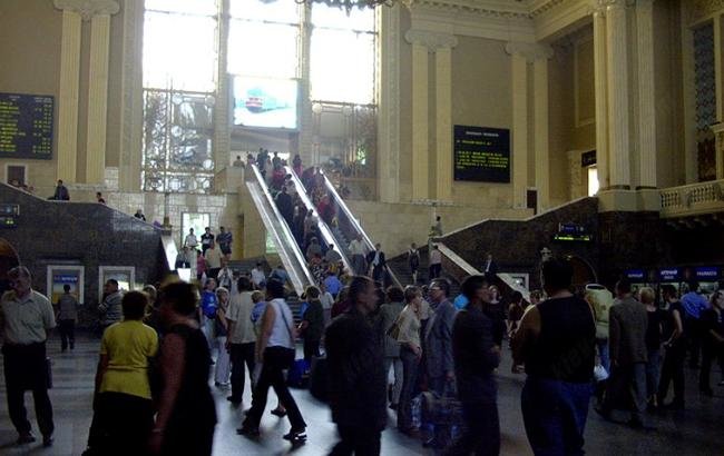 вокзал в Киеве