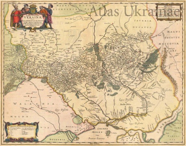 Карта Боплана