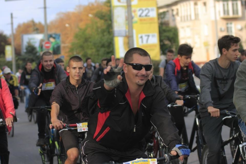 велопарад в Кременчуге