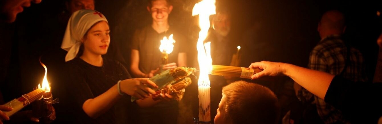 Напередодні Великодня до Кременчука привезуть Благодатний вогонь