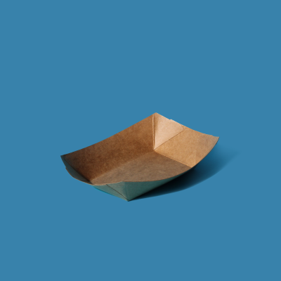 крафт тарелки