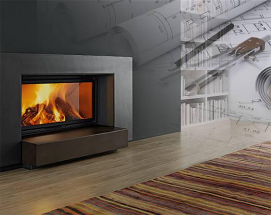 Монтаж і оздоблення камінної топки -  Pechka Kamin