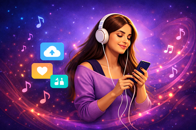 Музика онлайн на смартфоні &mdash; слухати музику та скачати музику на сайті MiyZvuk