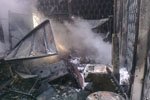 На Полтавщине сгорел магазин стройматериалов (фото) - фото 2