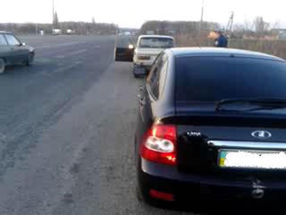 В Полтавской области мужчина попал в ДТП на украденном автомобиле (ФОТО) (фото) - фото 1