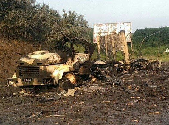 В Полтаве взорвался военный грузовик с боеприпасами (ФОТО, ВИДЕО) (фото) - фото 1